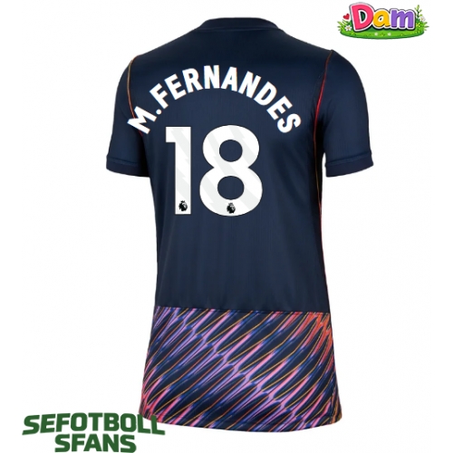 Tottenham Hotspur Mateus Fernandes #18 Bortatröja Kvinnor 2026-27 Kortärmad